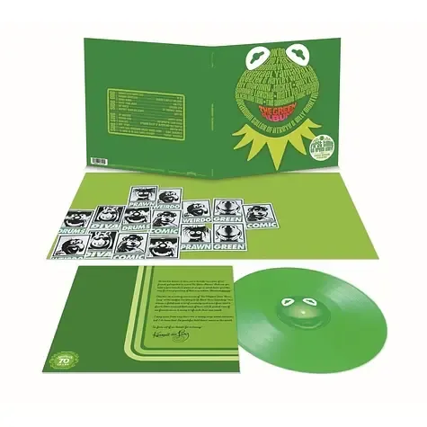 1-v-a-ost-the-muppets-the-green-album-green-vinyl-edition