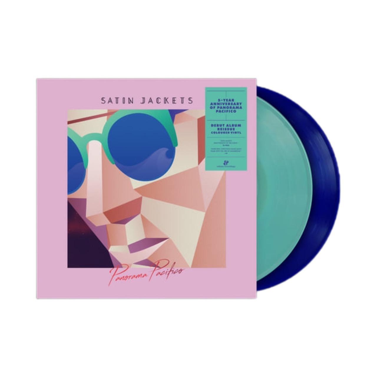 洋楽 SATIN JACKETS   PANORAMA PACIFICO 2LP Satin Jackets - Panorama Pacifico Colored Vinyl Edition 2LP