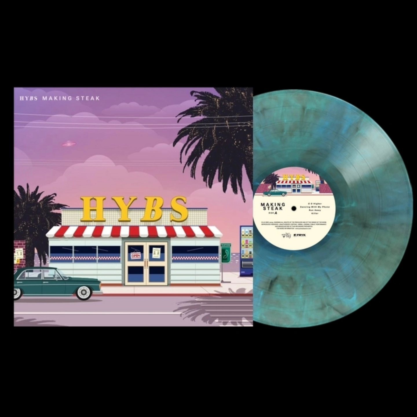 HYBS - Making Steak LP – THT唱片