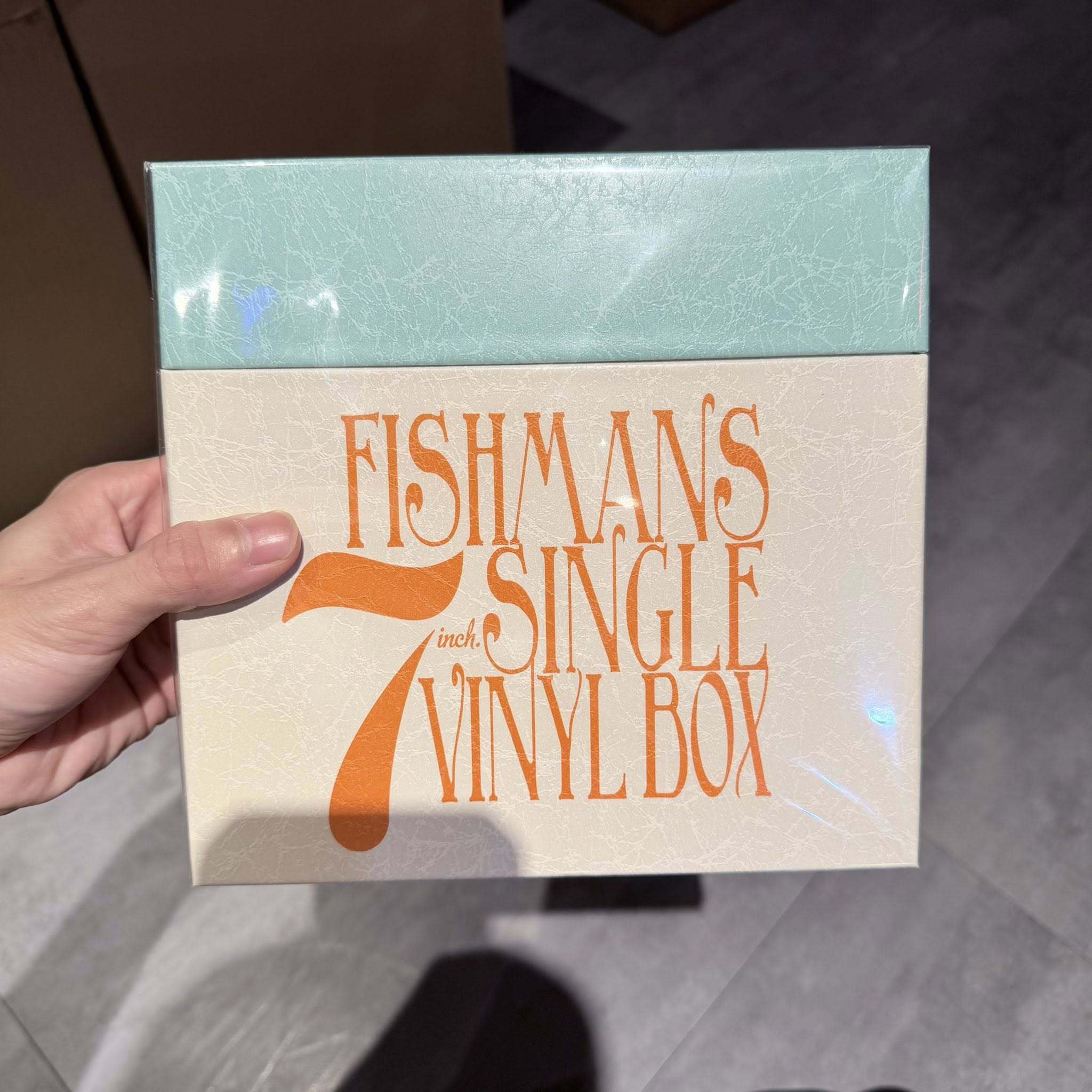 FISHMANS - FISHMANS 7INCH. SINGLE VINYL BOX (7