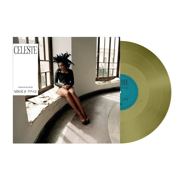 2-celeste-woman-of-faces-indie-exclusive-golden-vinyl-edition