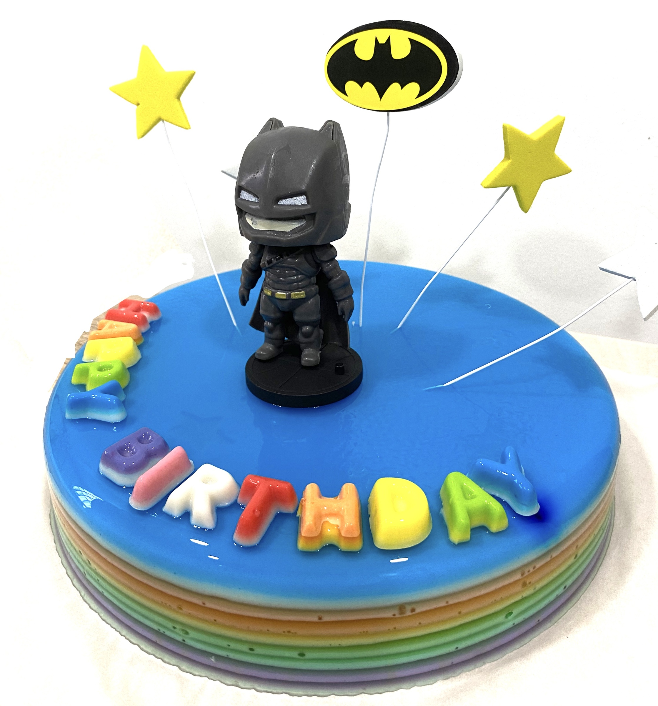 Batman Photo Cake | bakehoney.com