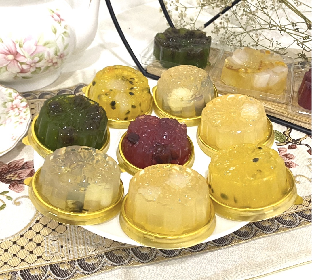 Jelly mooncake 8 pcs pack