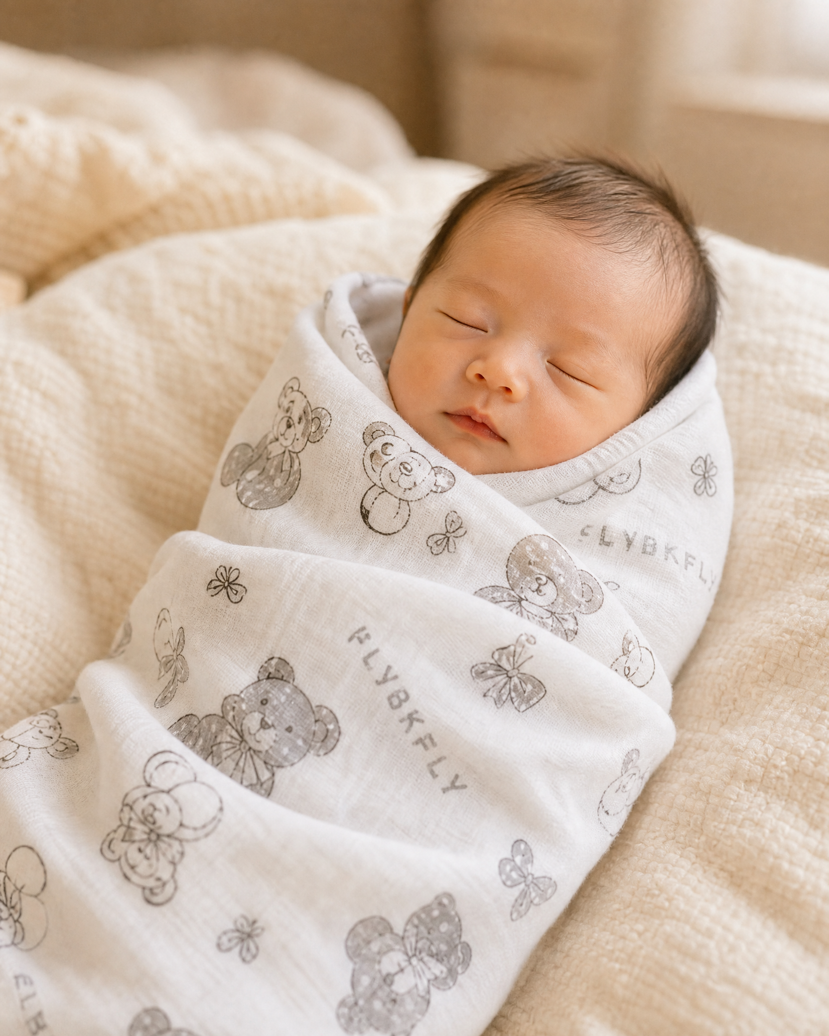 baby_swaddled_bear_blanket_closeup