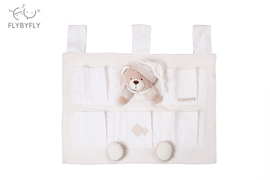 3D Bear 5 Pocket Nursery Organiser (White).jpg