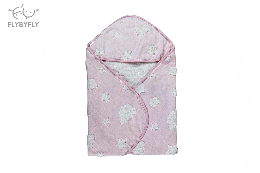 popo classic bath hooded towel - pink.jpg