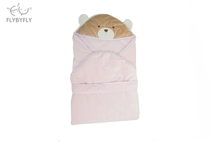 new 3d bear hooded blanket pink.jpg