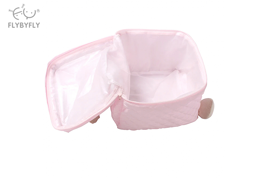 3d bear storage bag-pink 2
