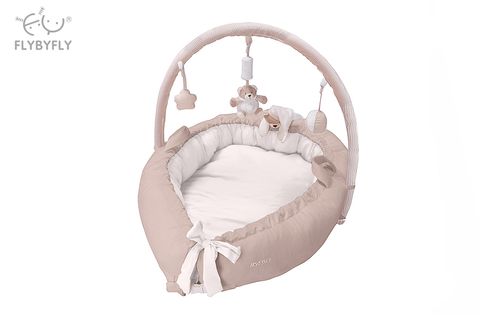 baby nest warm taupe