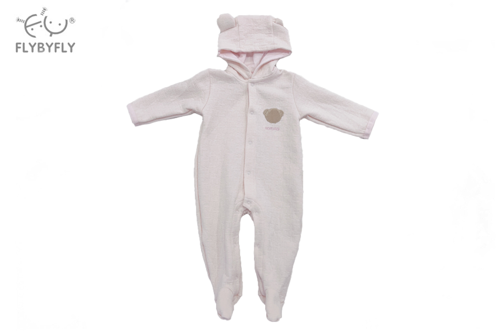 Cuddly Koala Footed Romper (Pink)