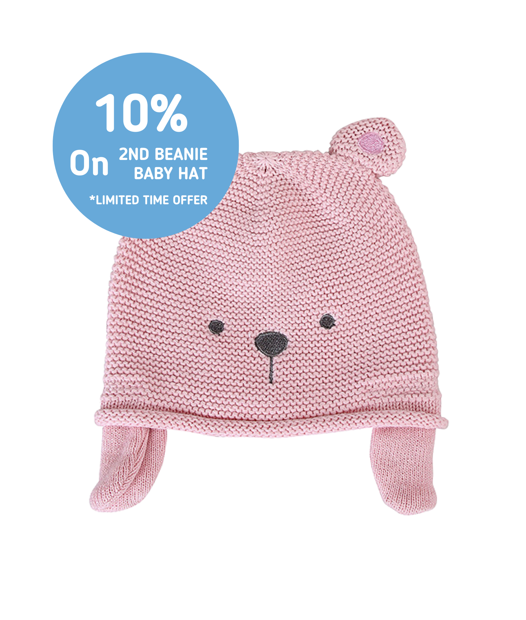 The Beanie Hat promo pink