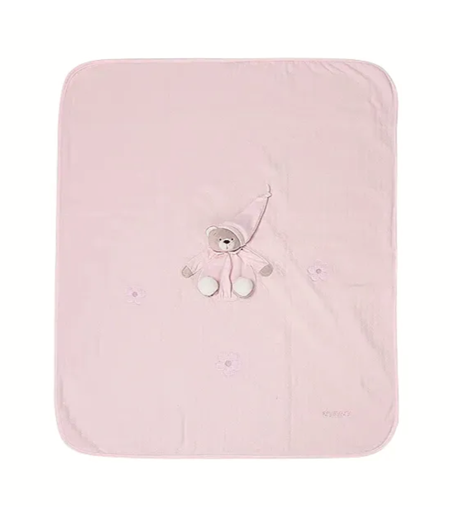 3d bear weightage blanket pink