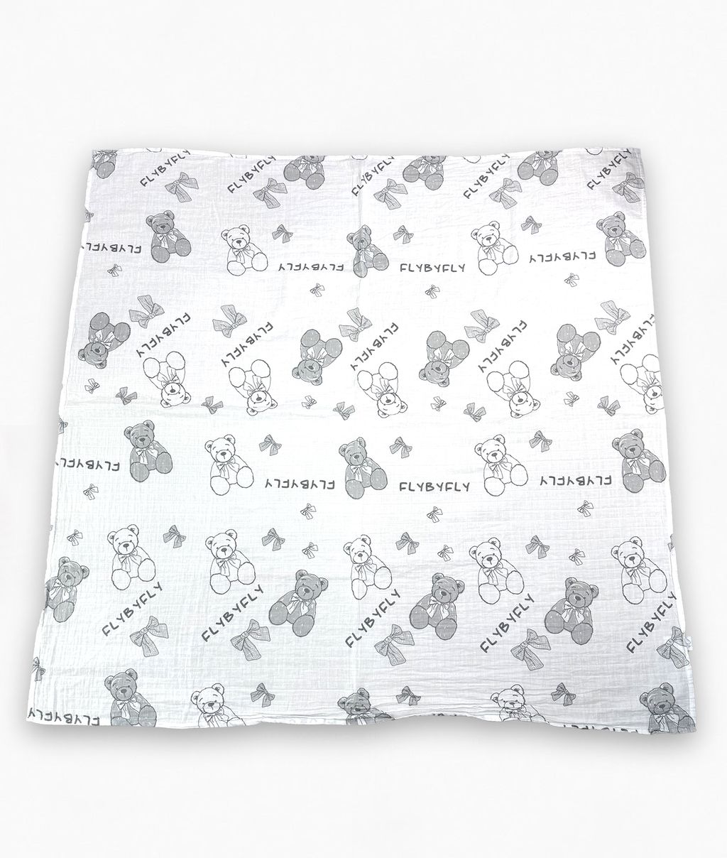 Muslin Blanket 2pc 105cm x 105cm new