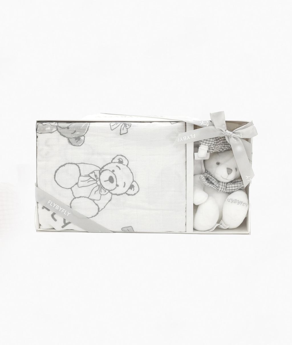 Popo Muslin Blanket Ding Ding Bear GIft Set