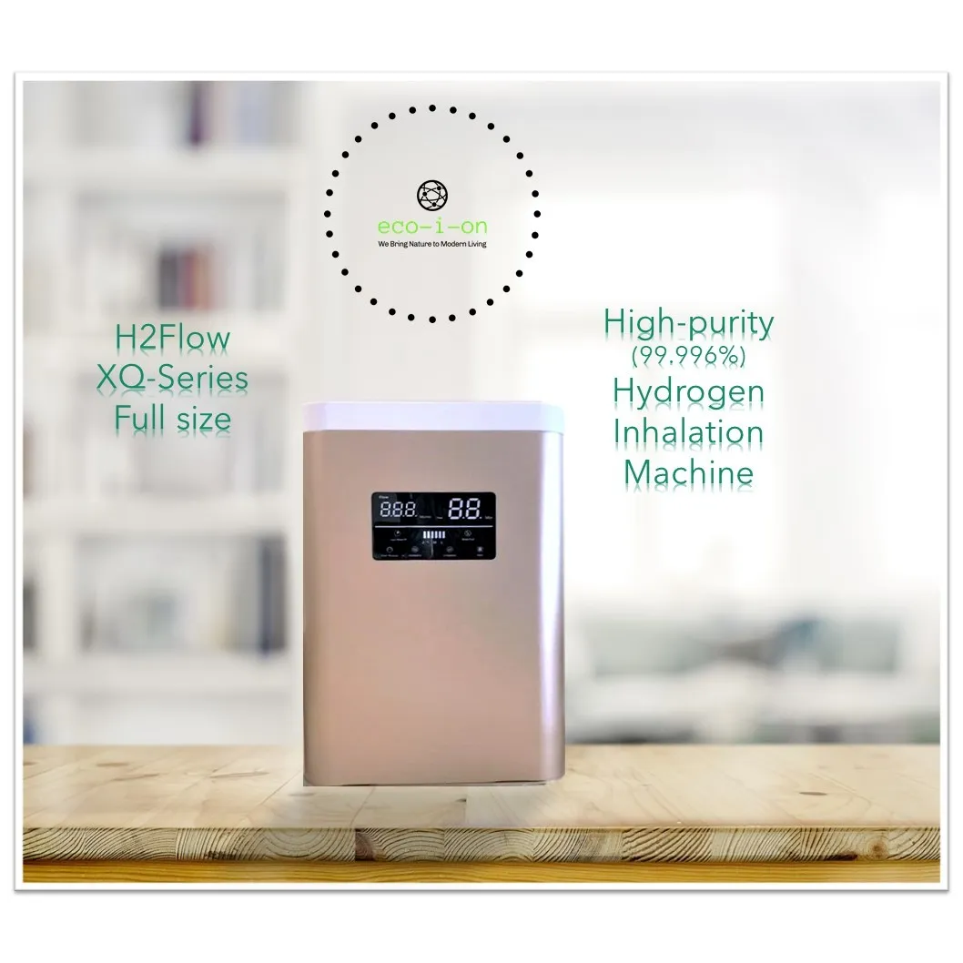 Eco I On H2flow Xq 02 Hydrogen Inhalation Machine With 300ml Min 99 996 Purity Hydrogen Eco I On H2flow Xq 02 Hydrogen Inhalation Machine With 300ml Min 99 996 Purity Hydrogen