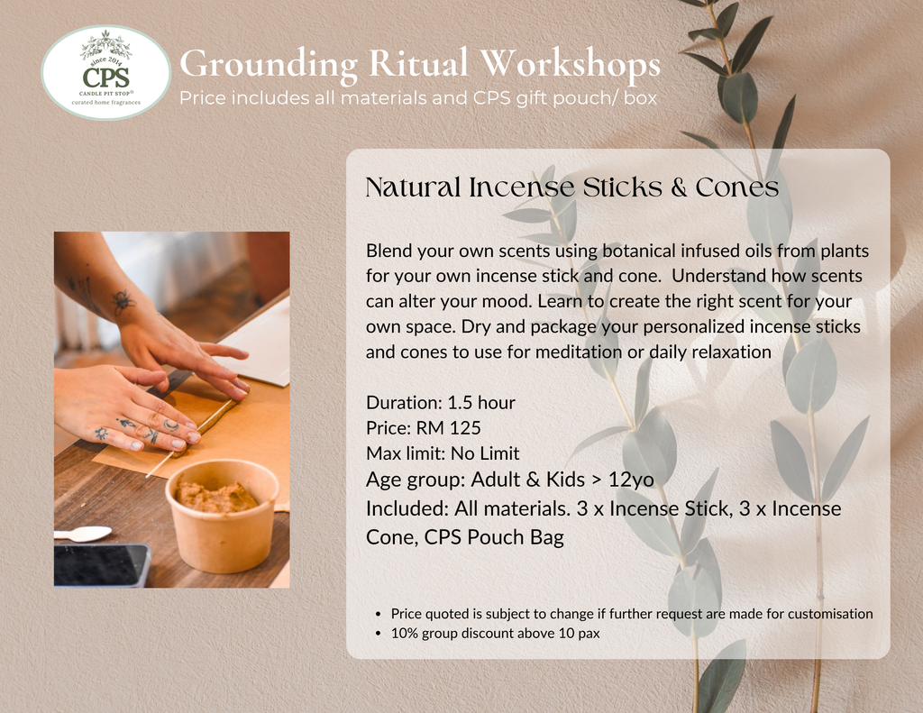 Natural Incense Sticks & Cones