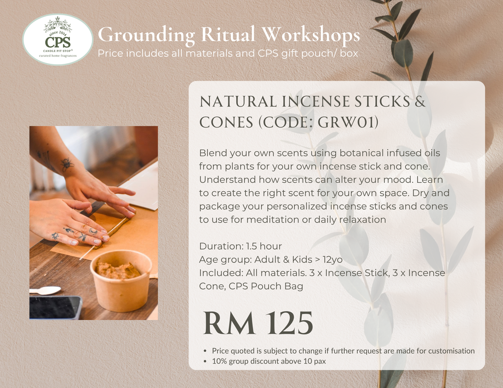 Natural Incense Sticks & Cones (1)