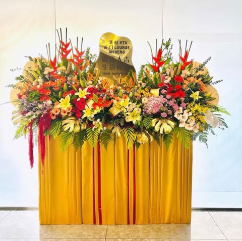 Grand Opening Flower Stand 08