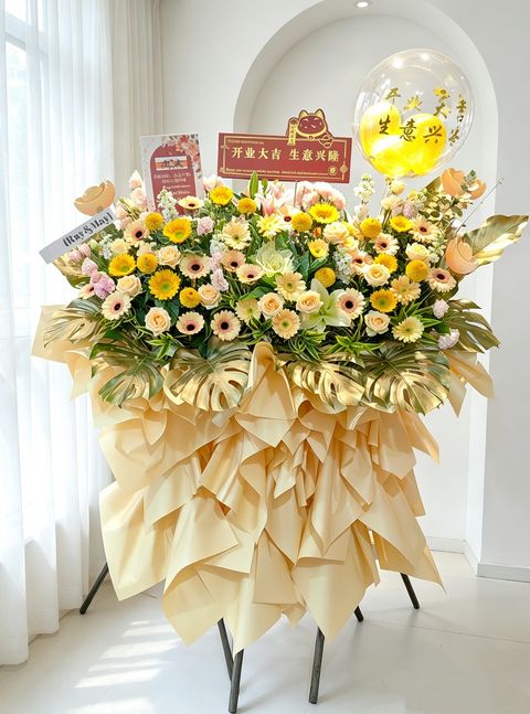 Magnificent Opening Flower Stand