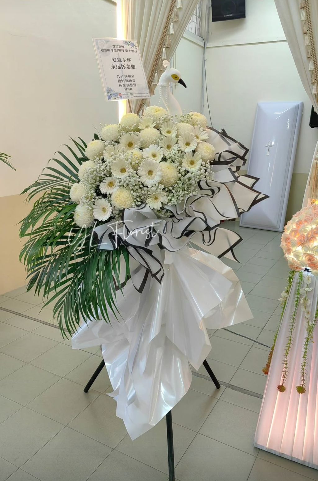 仙鹤白事花 Funeral Flower Stand.instagram.android_edit_318267847668481