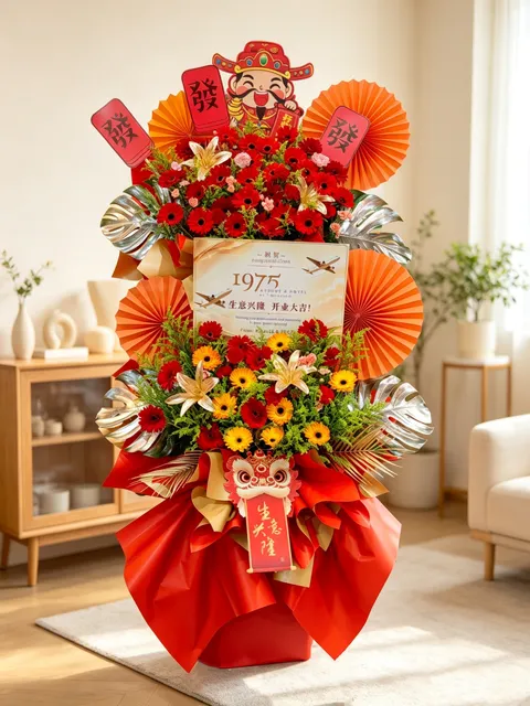 Grand Opening Flower Stand 08