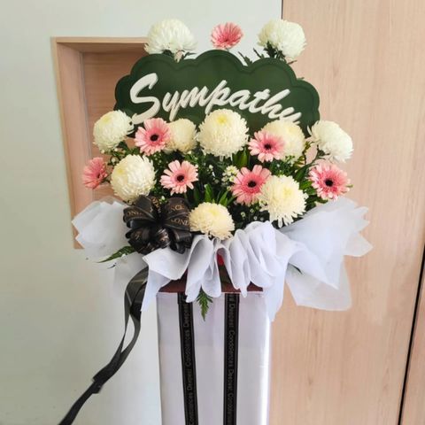 Condolences Flower Stand 125