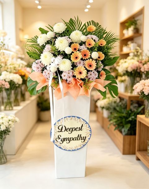 Condolences Flower Stand 106