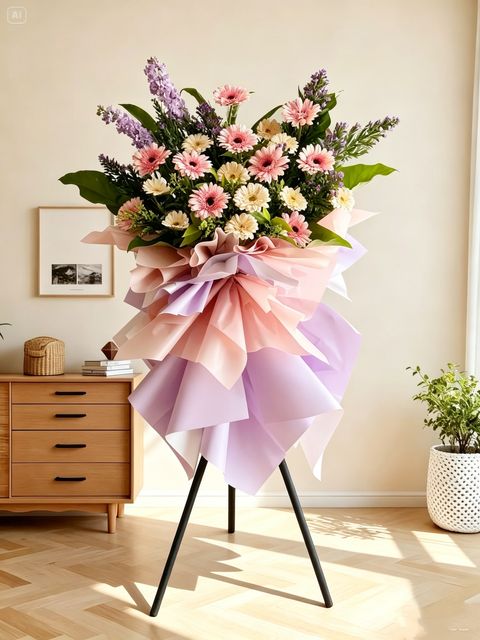 Opening Flower Stand 53