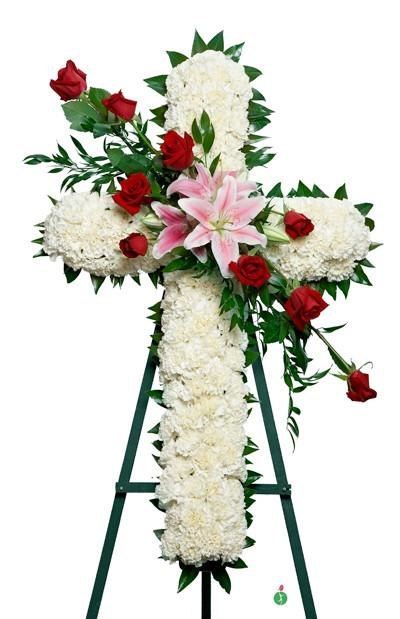 Cross Flower Stand 01