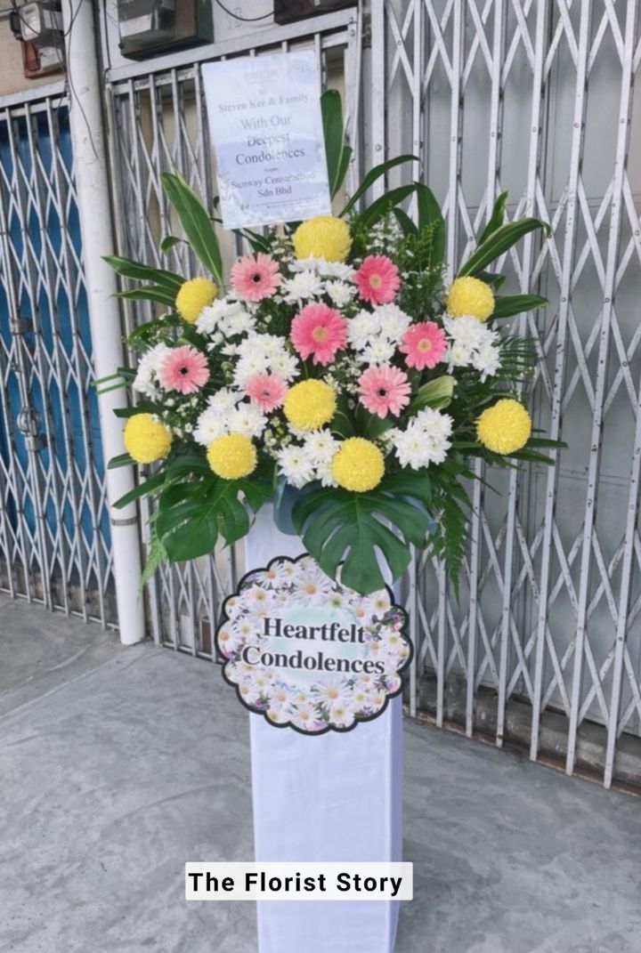 Condolences Flower Stand 145