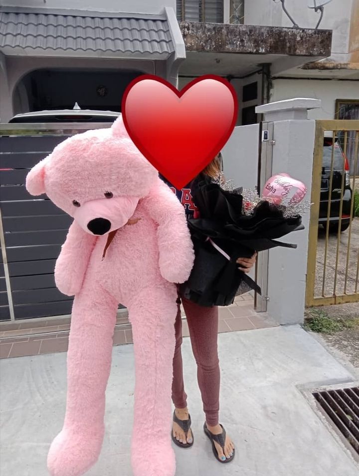 Big Teddy Bear Only Available Johor Bahru