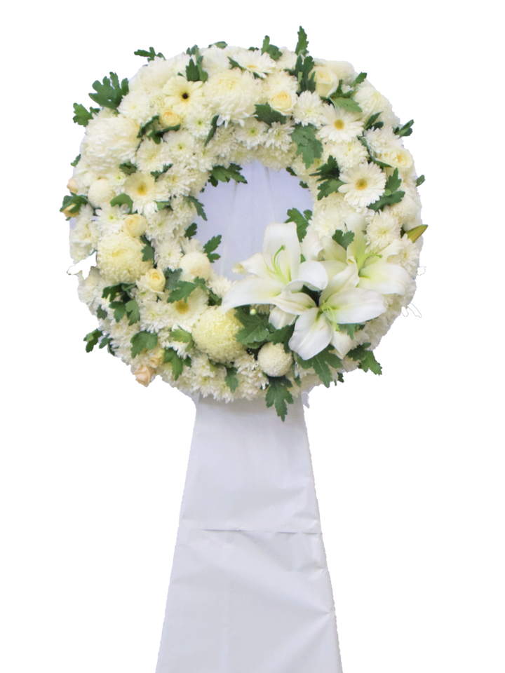 Funeral Round Wreath Stand