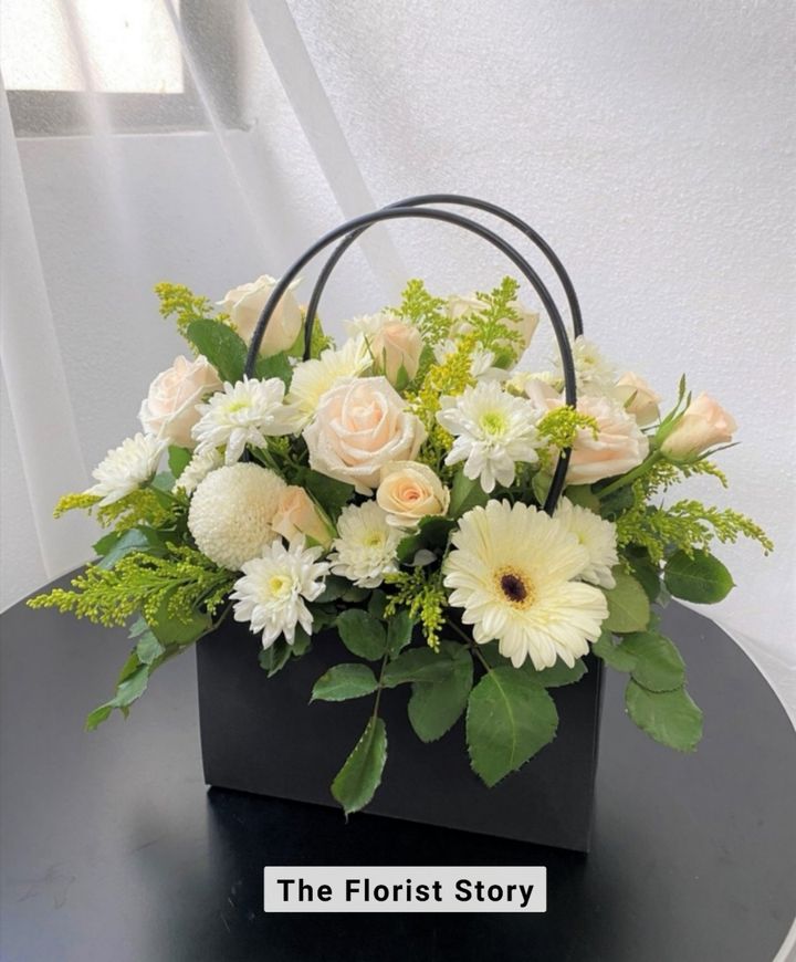 Condolences Flower Bag