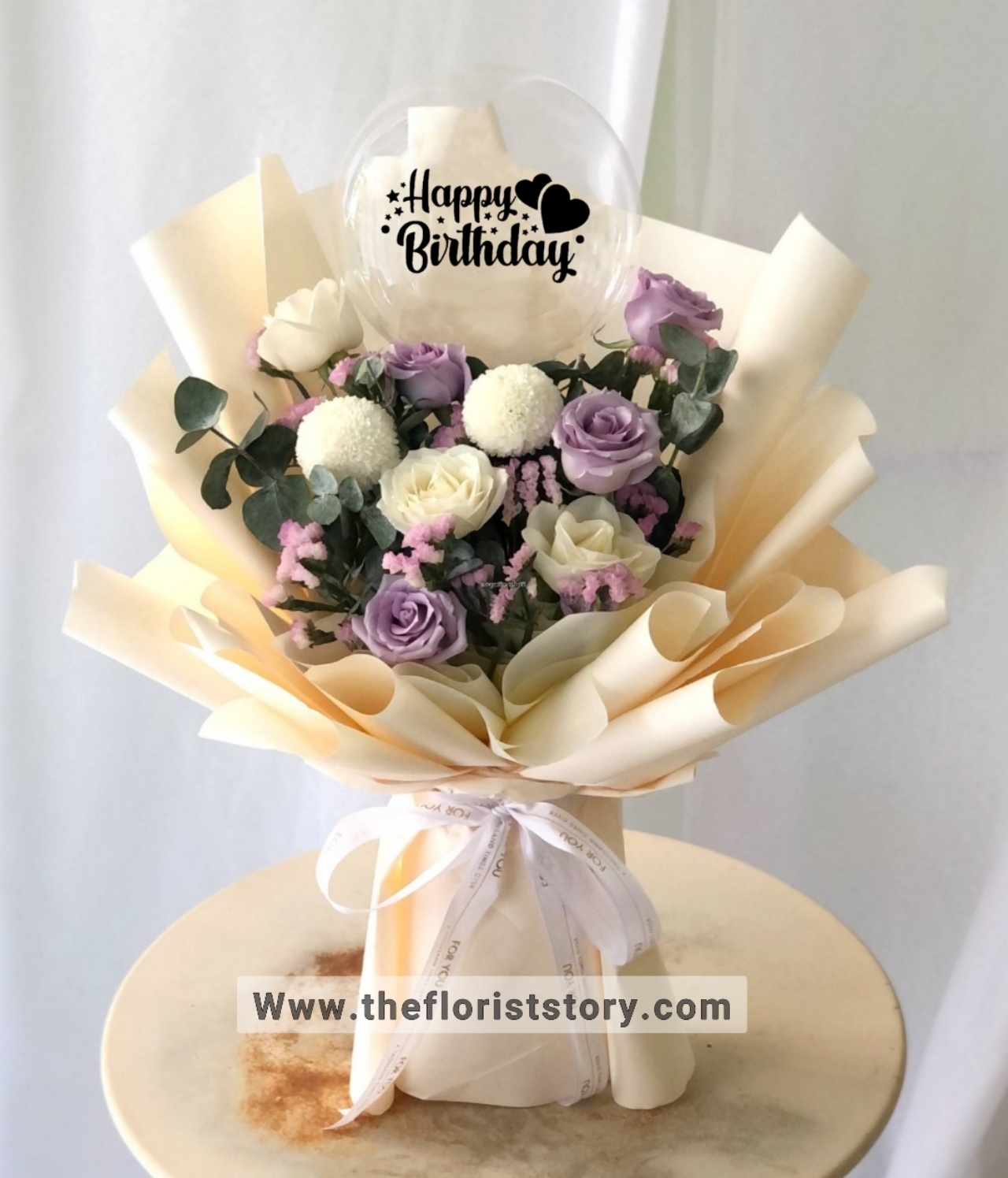 Puple Roses Bouquet