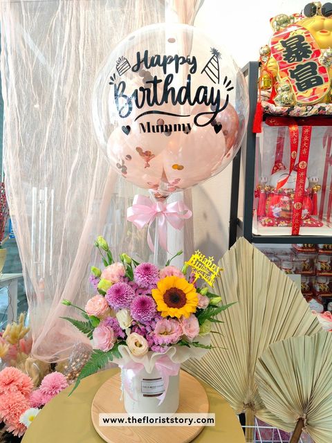 Balloon Flower Boxes
