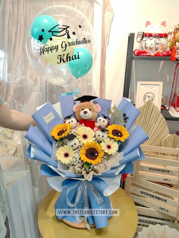 Convocation Bouquet＋Balloon Set