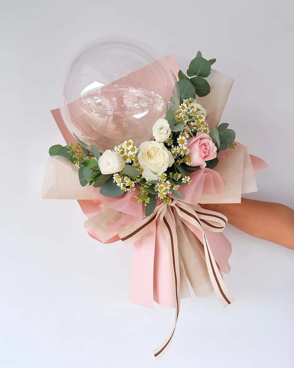 Fresh Flower with balloon