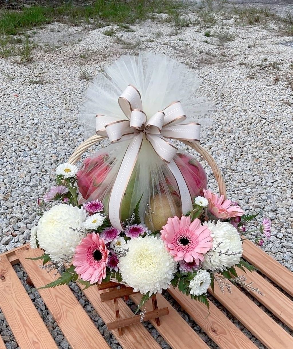 Sympathy Fruit Basket 03