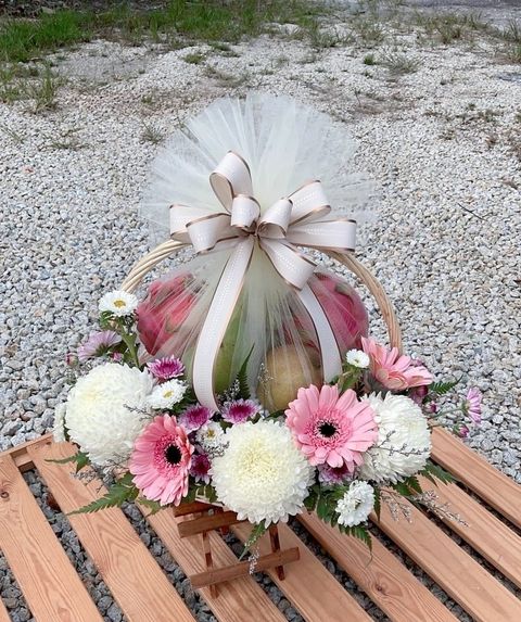 Sympathy Fruit Basket 03