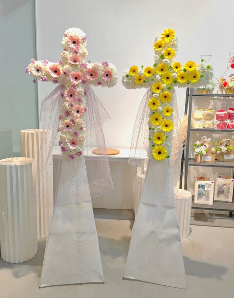 Funeral Cross Wreath (Only Johor Bahru)