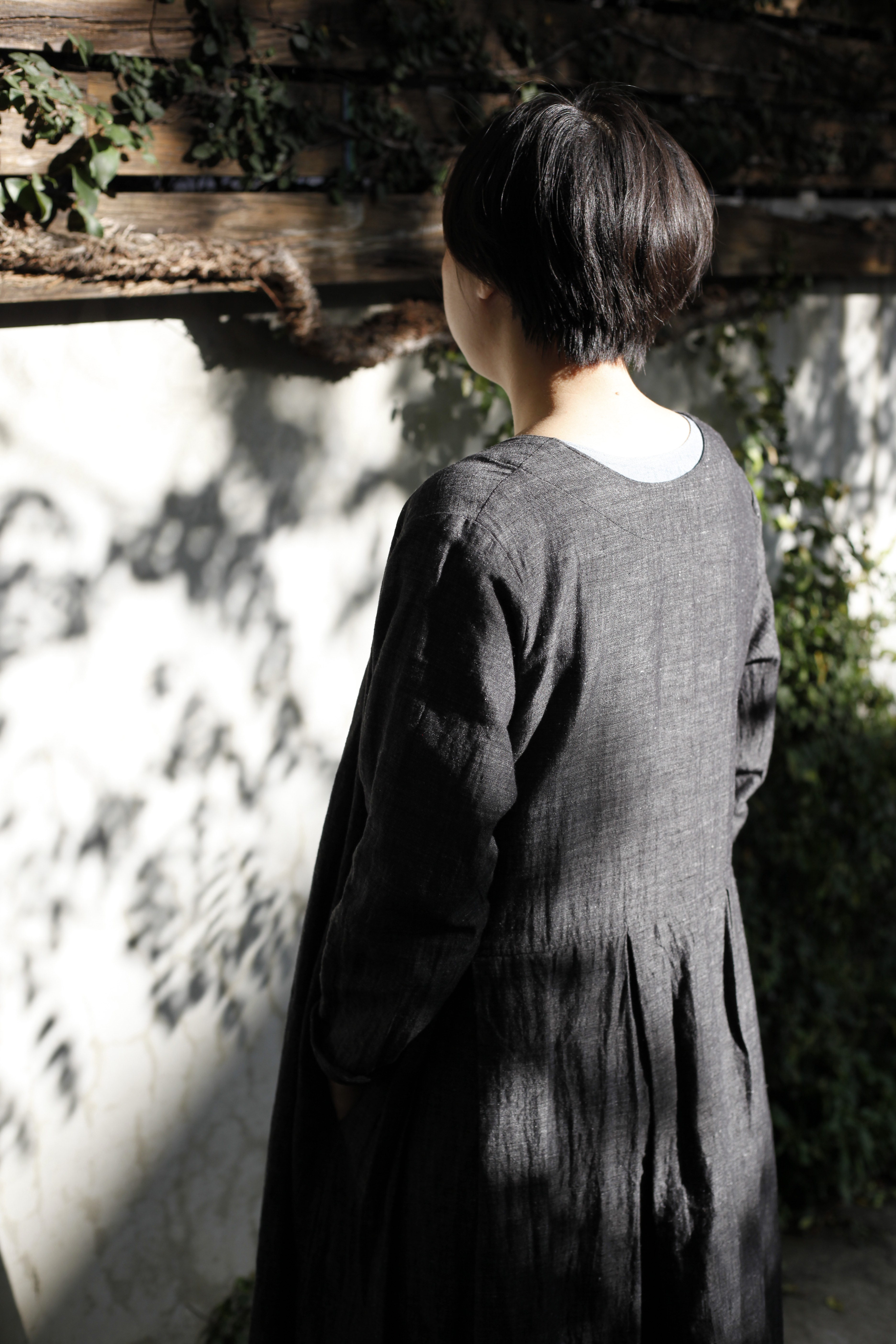 深灰可兩面－鈕扣前－細節2