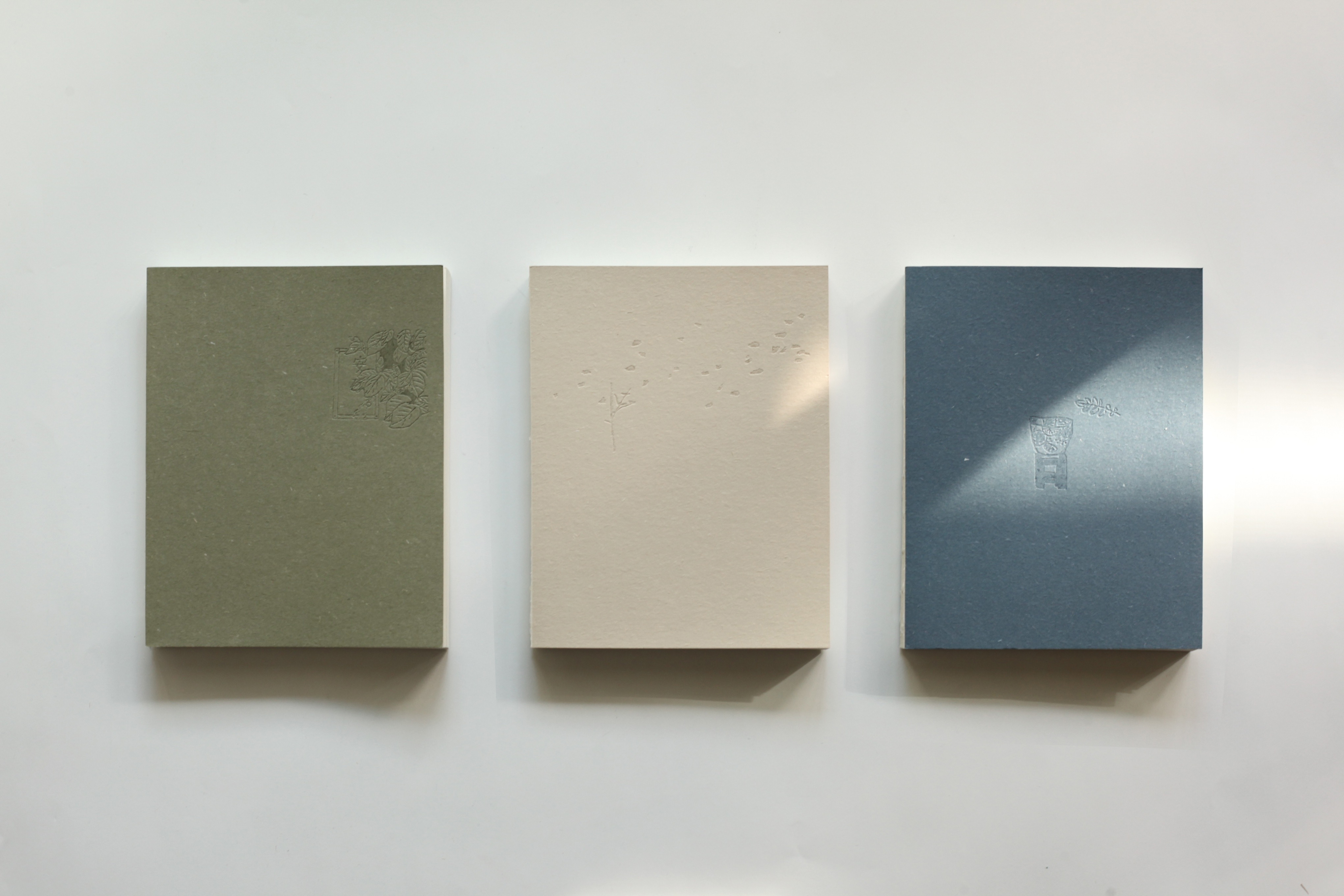 菩薩寺筆記本3本