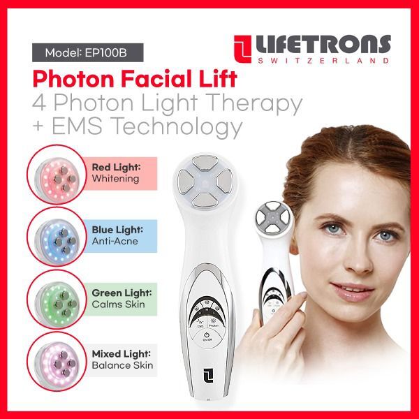 Lifetrons Photon Facial Treatment with Microcurrents and Light 