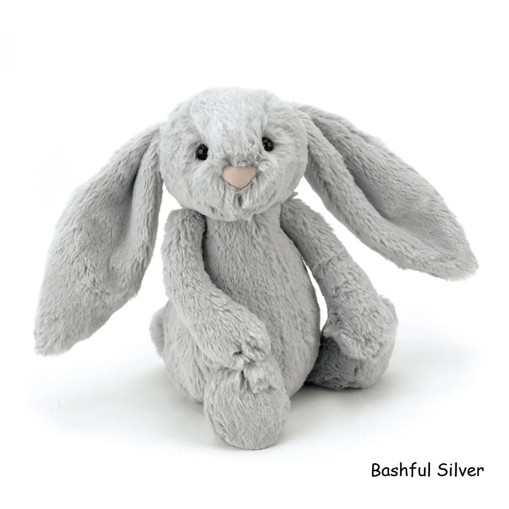 31cm Bashful Silver Bunny
