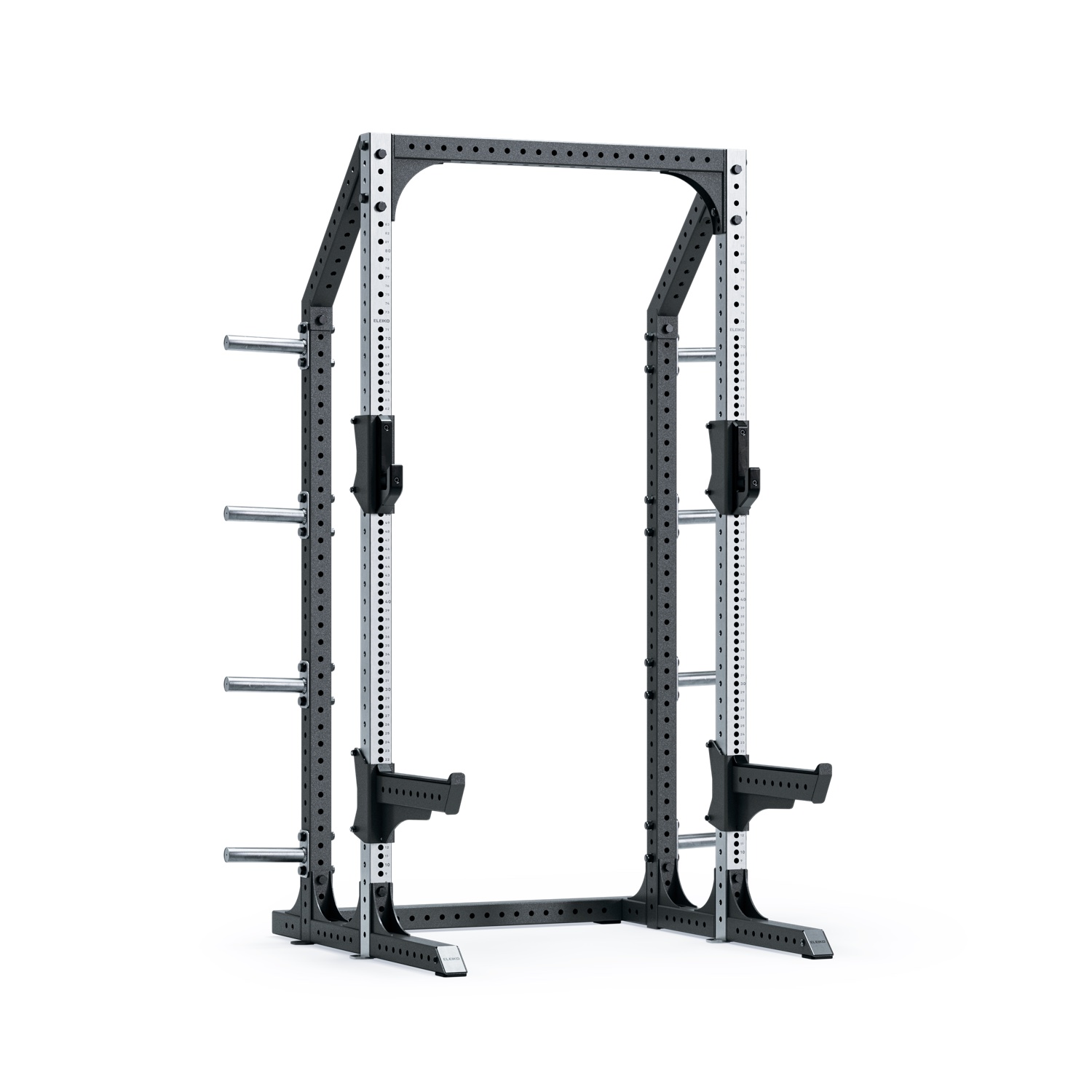 The Gold package rack set-up