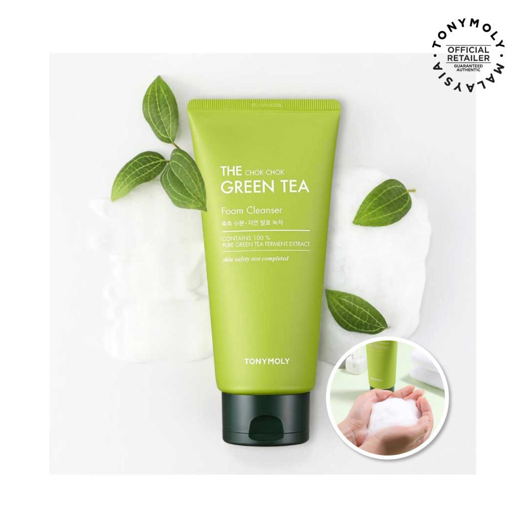 The Chok Chok Green Tea Foam Cleanser Tonymoly Malaysia