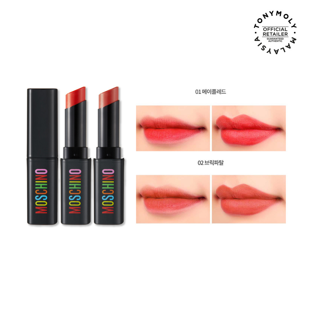 moschino x tonymoly lipstick