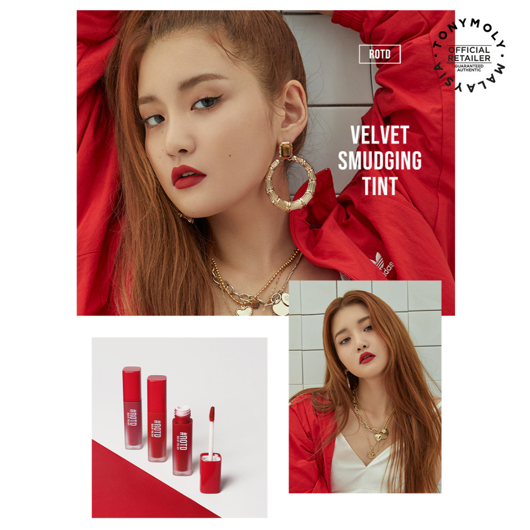 tonymoly lip market velvet smudging tint