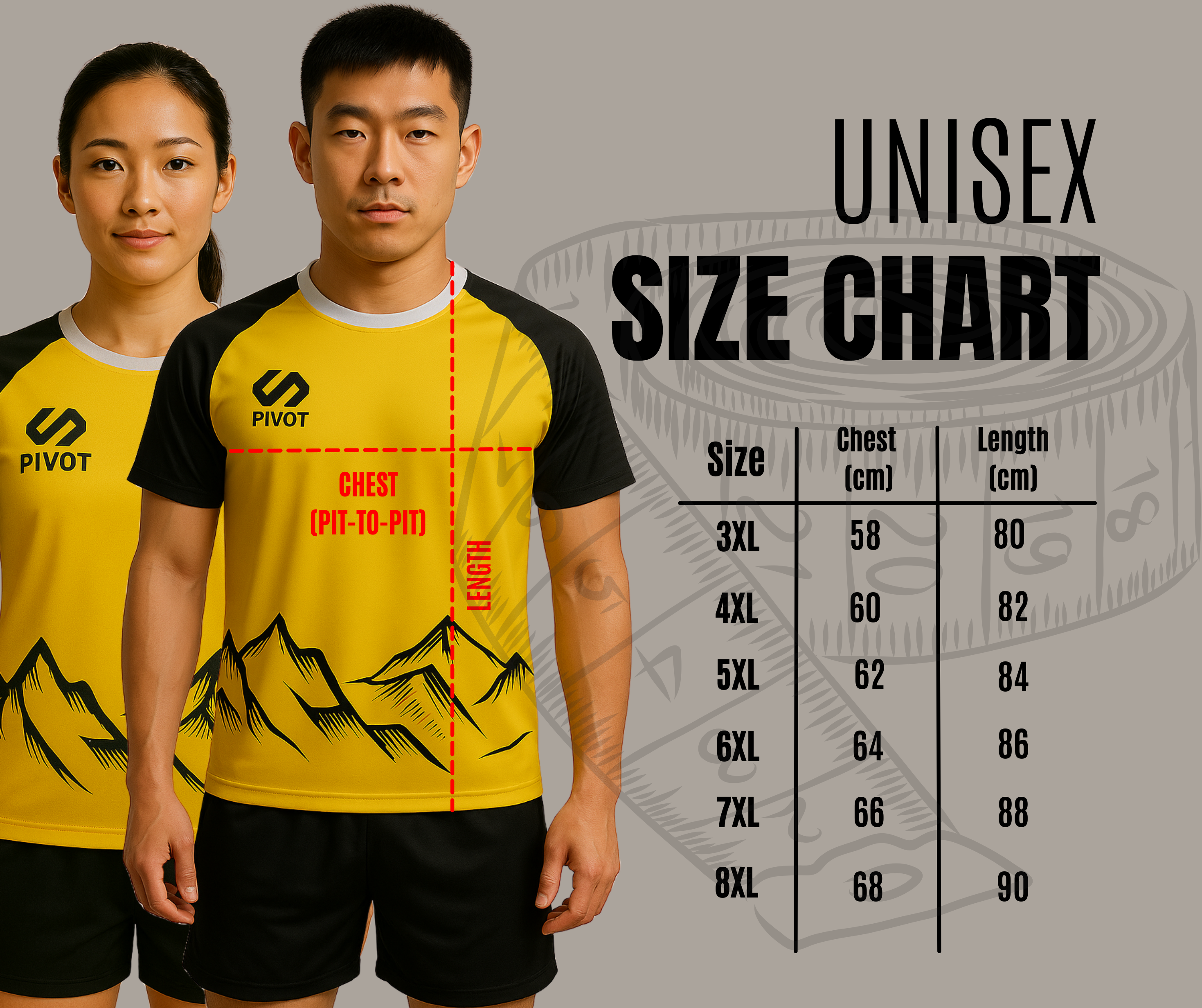 Pivot-Sports-Size-Chart-Ladies