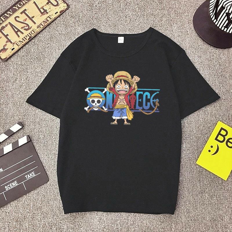 ONE PIECE Manga Anime Printed Graphic Short Sleeves T-Shirt SKU2